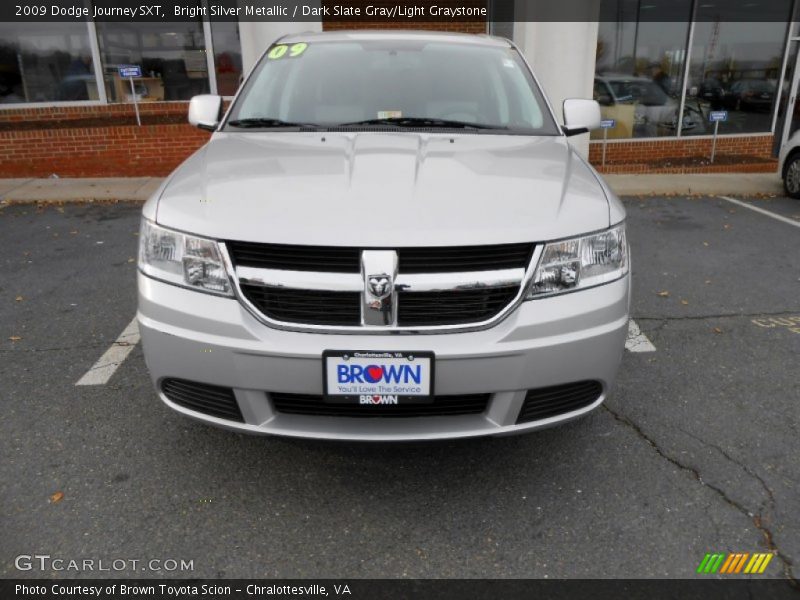 Bright Silver Metallic / Dark Slate Gray/Light Graystone 2009 Dodge Journey SXT