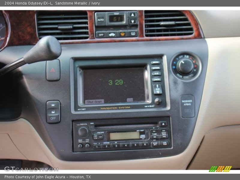 Sandstone Metallic / Ivory 2004 Honda Odyssey EX-L