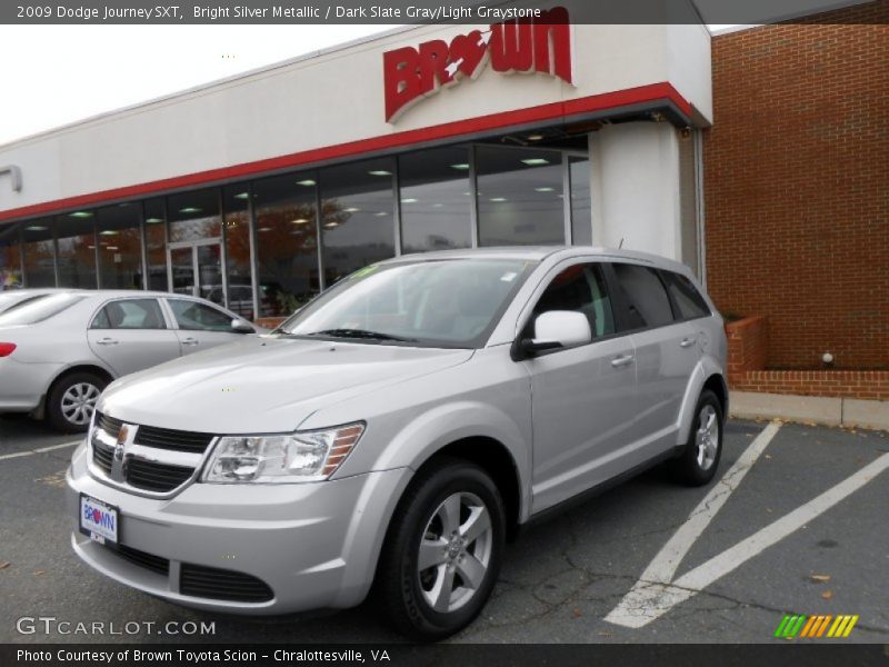 Bright Silver Metallic / Dark Slate Gray/Light Graystone 2009 Dodge Journey SXT