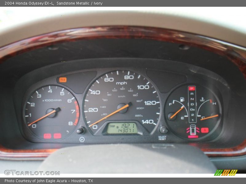 Sandstone Metallic / Ivory 2004 Honda Odyssey EX-L