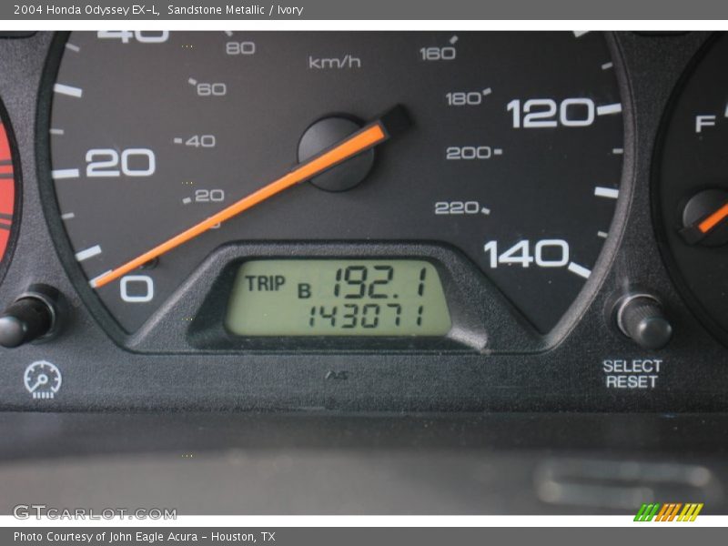 Sandstone Metallic / Ivory 2004 Honda Odyssey EX-L