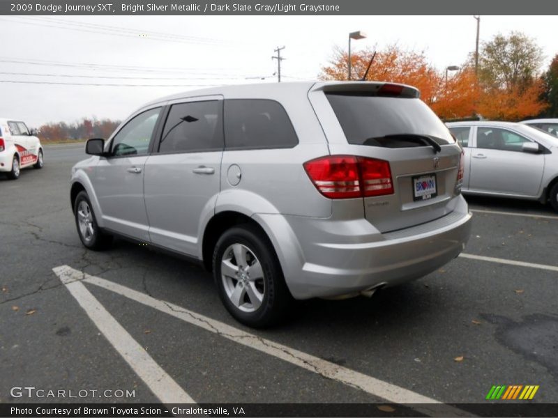 Bright Silver Metallic / Dark Slate Gray/Light Graystone 2009 Dodge Journey SXT