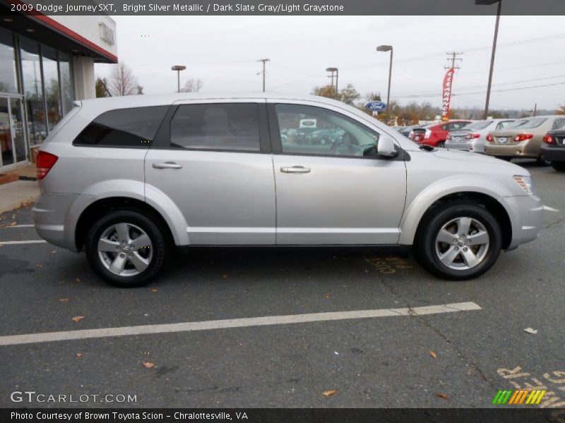 Bright Silver Metallic / Dark Slate Gray/Light Graystone 2009 Dodge Journey SXT