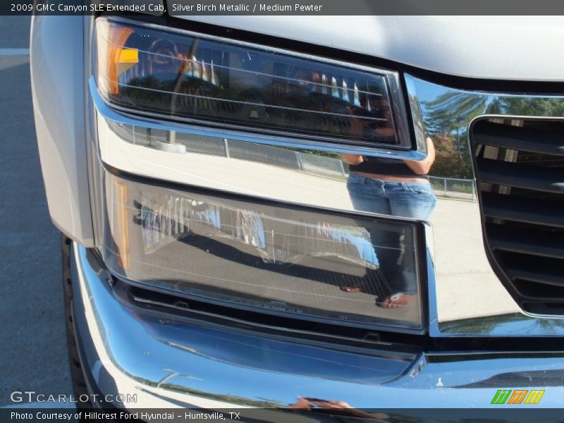 Silver Birch Metallic / Medium Pewter 2009 GMC Canyon SLE Extended Cab