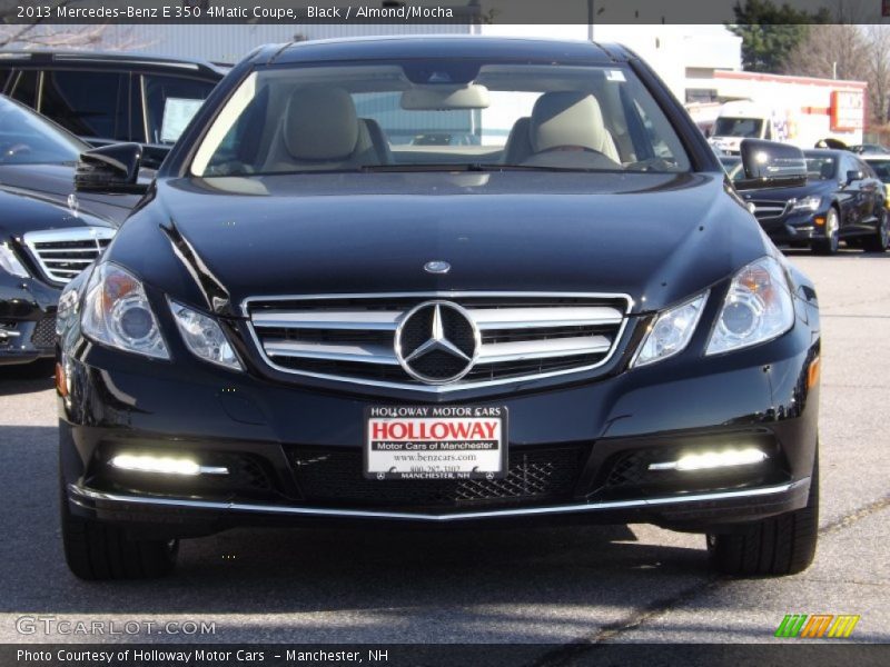 Black / Almond/Mocha 2013 Mercedes-Benz E 350 4Matic Coupe