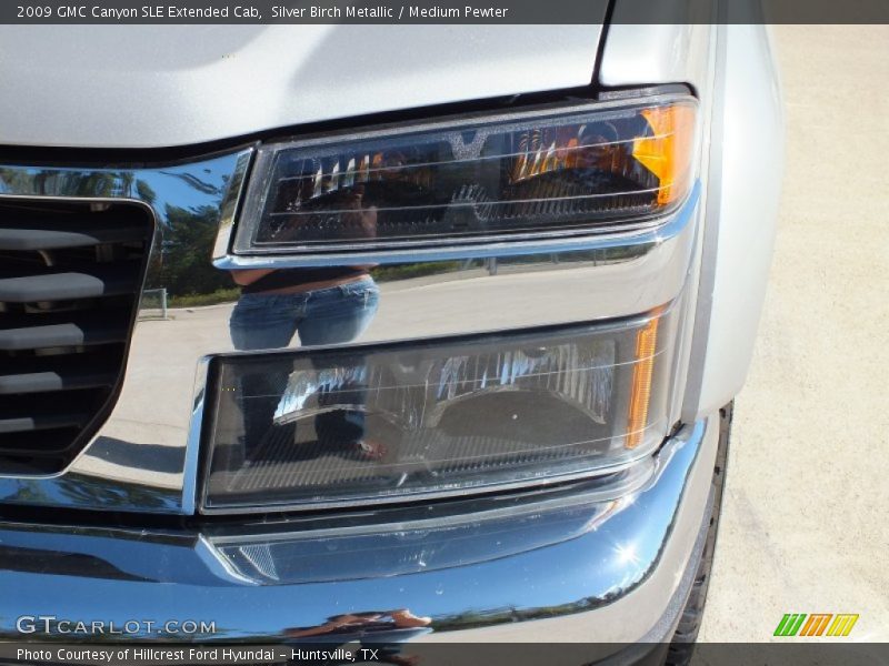 Silver Birch Metallic / Medium Pewter 2009 GMC Canyon SLE Extended Cab