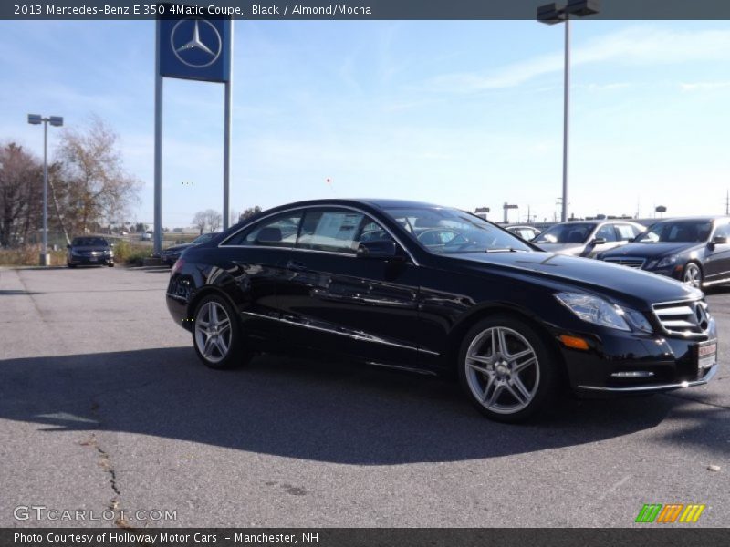 Black / Almond/Mocha 2013 Mercedes-Benz E 350 4Matic Coupe