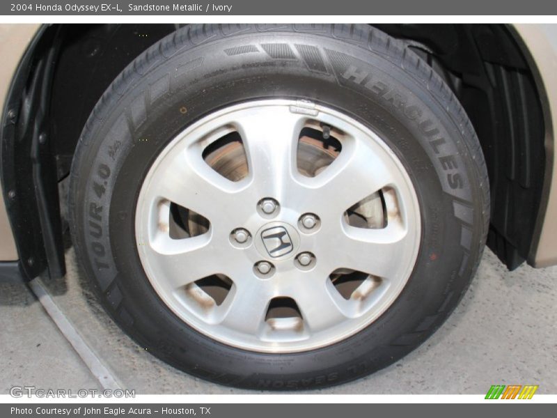 Sandstone Metallic / Ivory 2004 Honda Odyssey EX-L