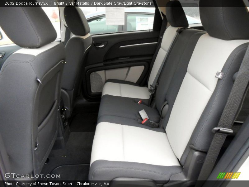 Bright Silver Metallic / Dark Slate Gray/Light Graystone 2009 Dodge Journey SXT