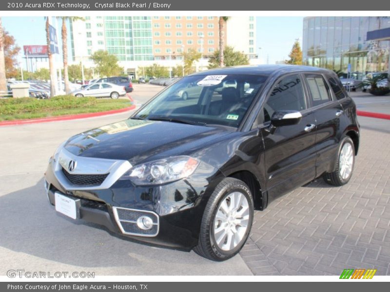 Crystal Black Pearl / Ebony 2010 Acura RDX Technology