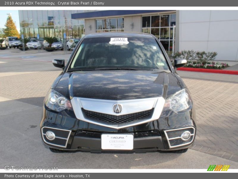 Crystal Black Pearl / Ebony 2010 Acura RDX Technology