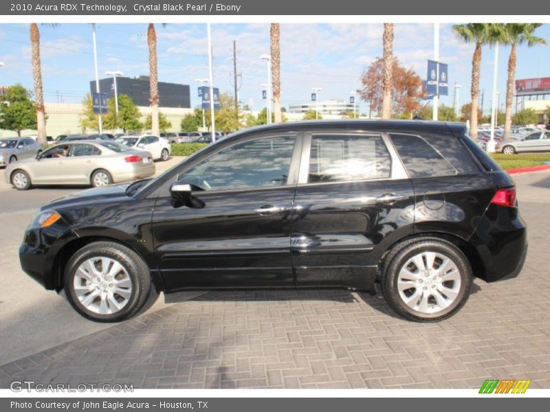 Crystal Black Pearl / Ebony 2010 Acura RDX Technology