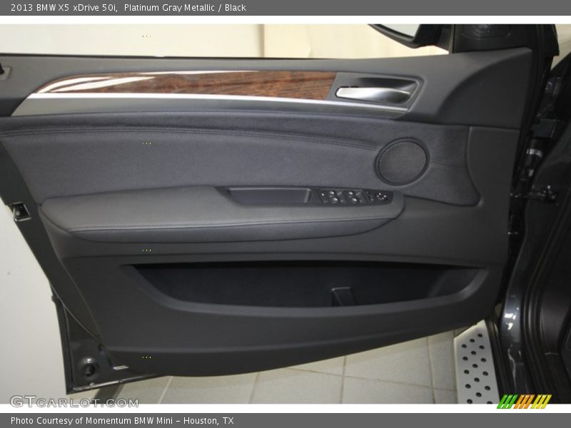 Platinum Gray Metallic / Black 2013 BMW X5 xDrive 50i