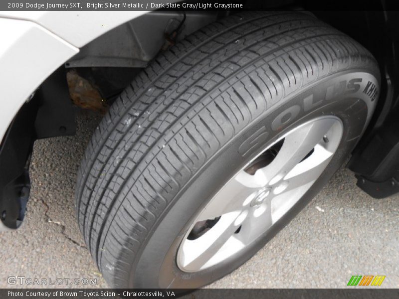Bright Silver Metallic / Dark Slate Gray/Light Graystone 2009 Dodge Journey SXT