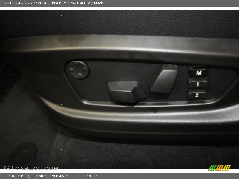 Platinum Gray Metallic / Black 2013 BMW X5 xDrive 50i