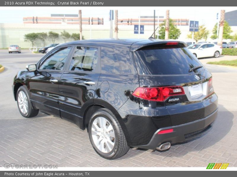 Crystal Black Pearl / Ebony 2010 Acura RDX Technology