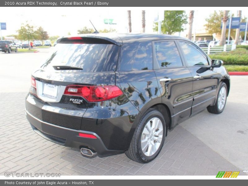 Crystal Black Pearl / Ebony 2010 Acura RDX Technology