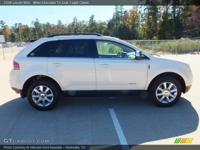 White Chocolate Tri Coat / Light Camel 2008 Lincoln MKX