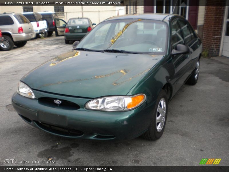 Front 3/4 View of 1999 Escort LX Sedan