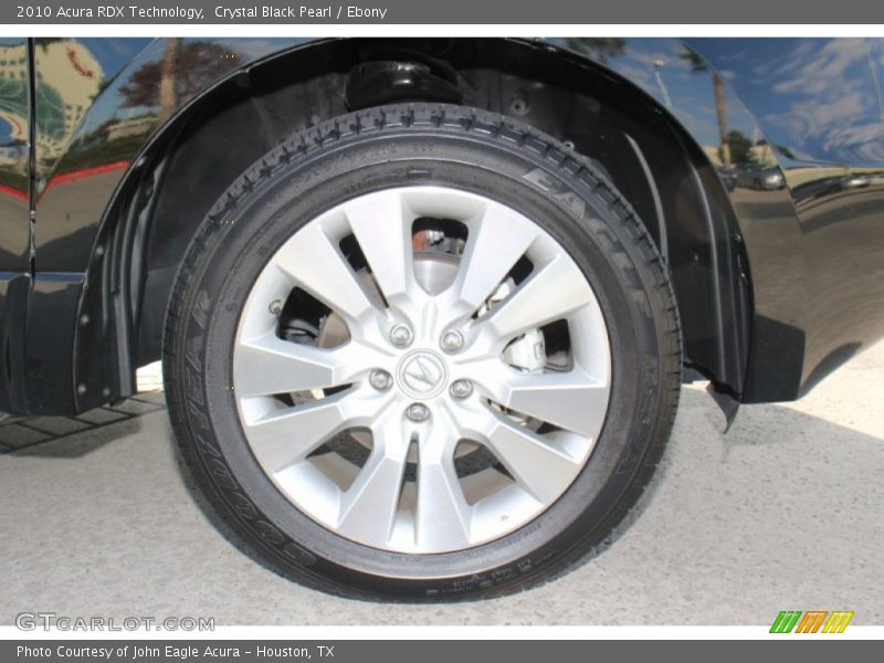 Crystal Black Pearl / Ebony 2010 Acura RDX Technology