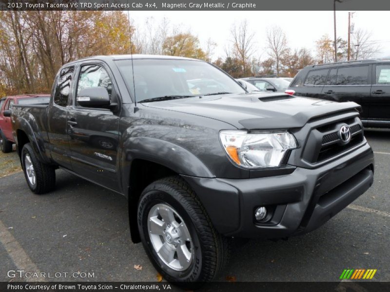 Magnetic Gray Metallic / Graphite 2013 Toyota Tacoma V6 TRD Sport Access Cab 4x4