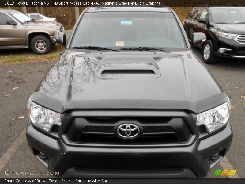 Magnetic Gray Metallic / Graphite 2013 Toyota Tacoma V6 TRD Sport Access Cab 4x4