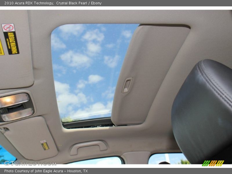 Crystal Black Pearl / Ebony 2010 Acura RDX Technology