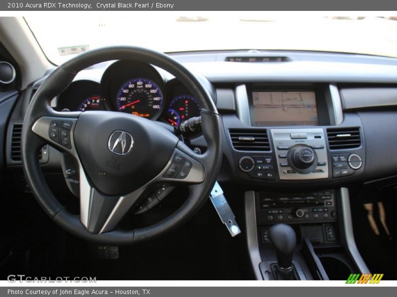 Crystal Black Pearl / Ebony 2010 Acura RDX Technology