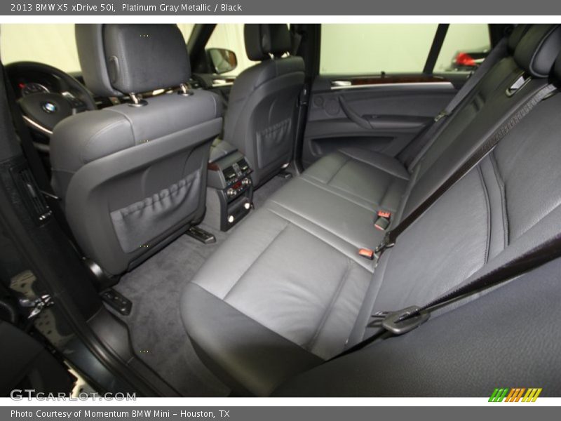 Platinum Gray Metallic / Black 2013 BMW X5 xDrive 50i