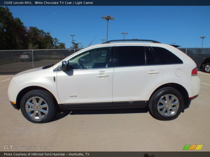 White Chocolate Tri Coat / Light Camel 2008 Lincoln MKX
