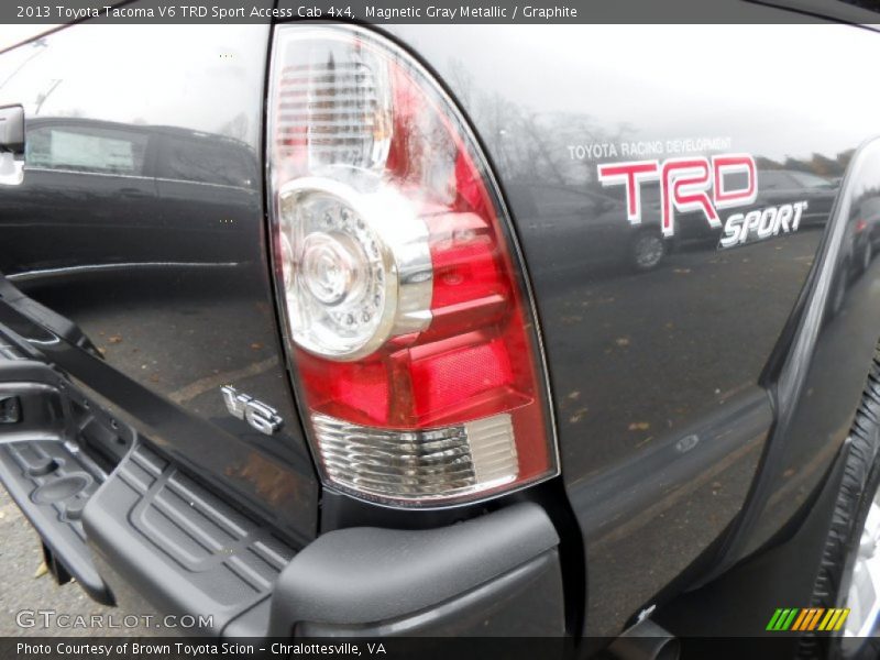 Magnetic Gray Metallic / Graphite 2013 Toyota Tacoma V6 TRD Sport Access Cab 4x4