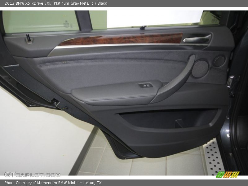 Platinum Gray Metallic / Black 2013 BMW X5 xDrive 50i