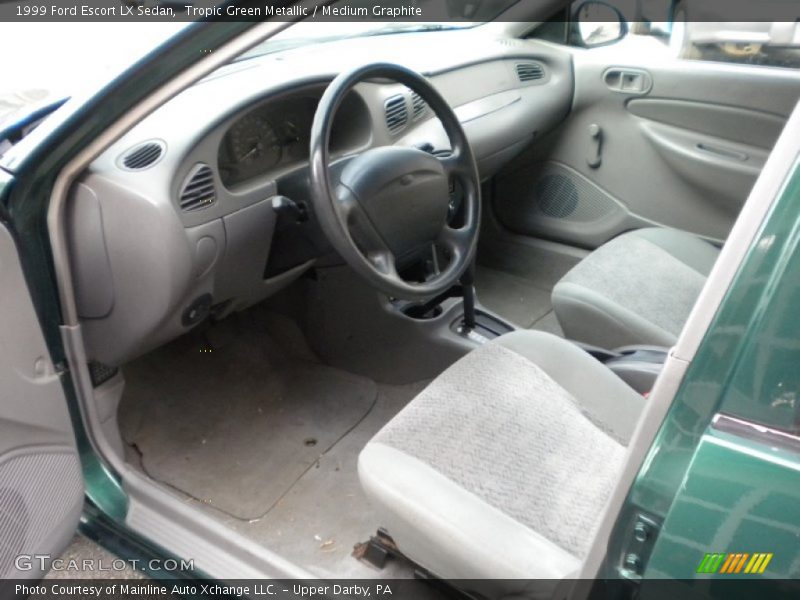 Medium Graphite Interior - 1999 Escort LX Sedan 