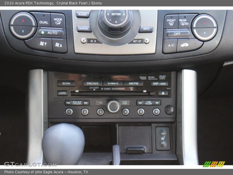 Crystal Black Pearl / Ebony 2010 Acura RDX Technology