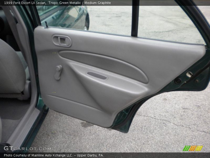 Tropic Green Metallic / Medium Graphite 1999 Ford Escort LX Sedan