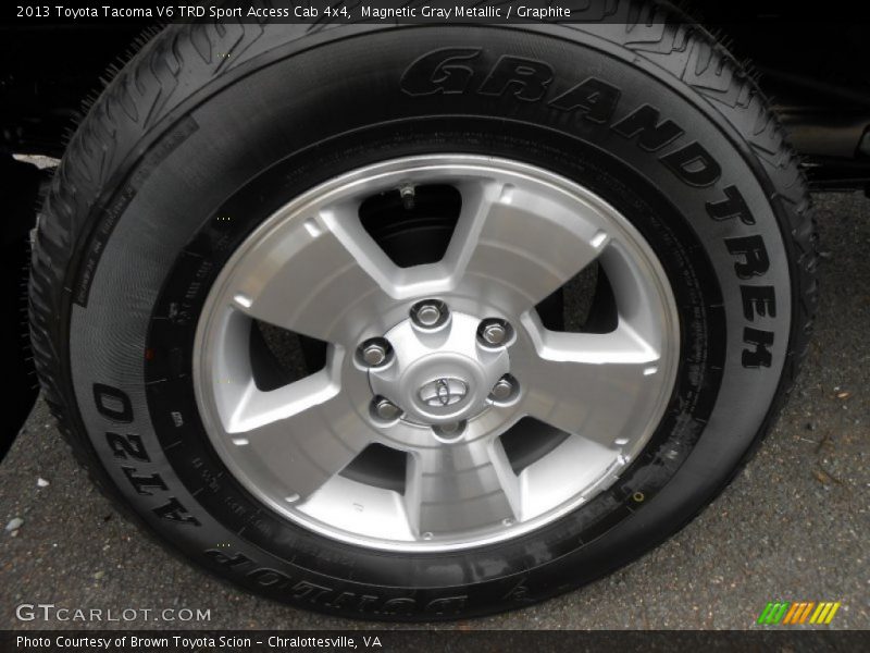 Magnetic Gray Metallic / Graphite 2013 Toyota Tacoma V6 TRD Sport Access Cab 4x4