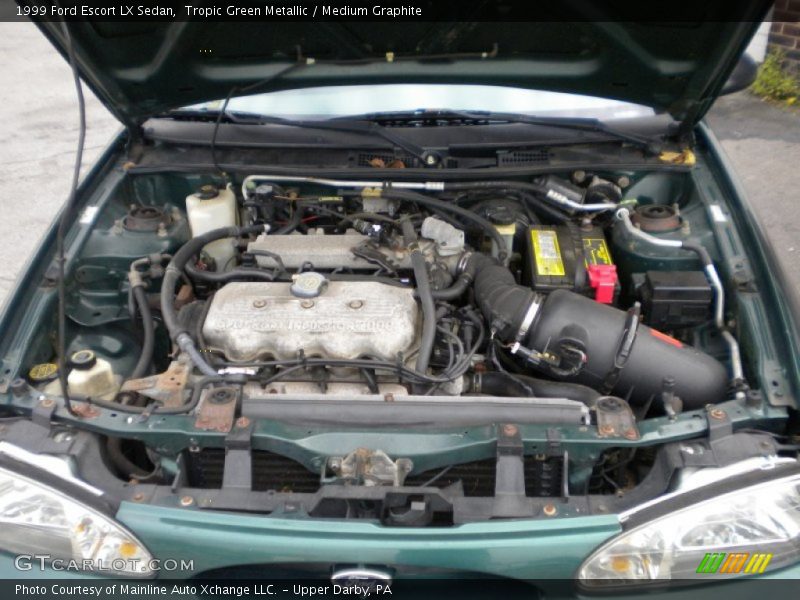  1999 Escort LX Sedan Engine - 2.0 Liter SOHC 8-Valve 4 Cylinder