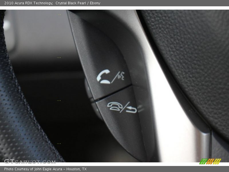 Crystal Black Pearl / Ebony 2010 Acura RDX Technology