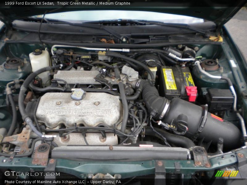  1999 Escort LX Sedan Engine - 2.0 Liter SOHC 8-Valve 4 Cylinder