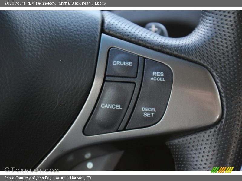 Crystal Black Pearl / Ebony 2010 Acura RDX Technology