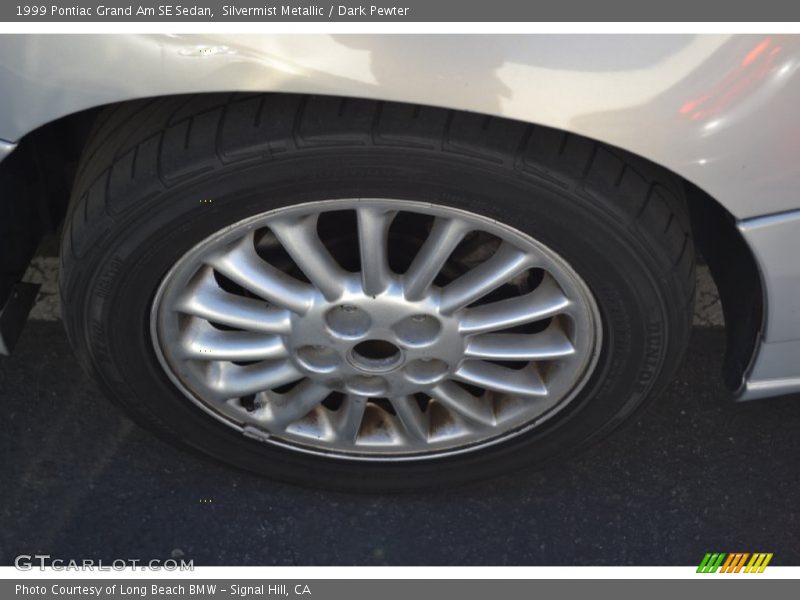 Silvermist Metallic / Dark Pewter 1999 Pontiac Grand Am SE Sedan