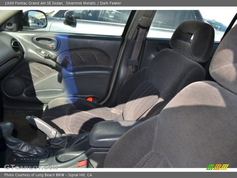 Silvermist Metallic / Dark Pewter 1999 Pontiac Grand Am SE Sedan