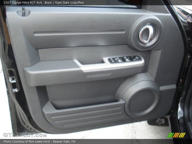 Black / Dark Slate Gray/Red 2007 Dodge Nitro R/T 4x4