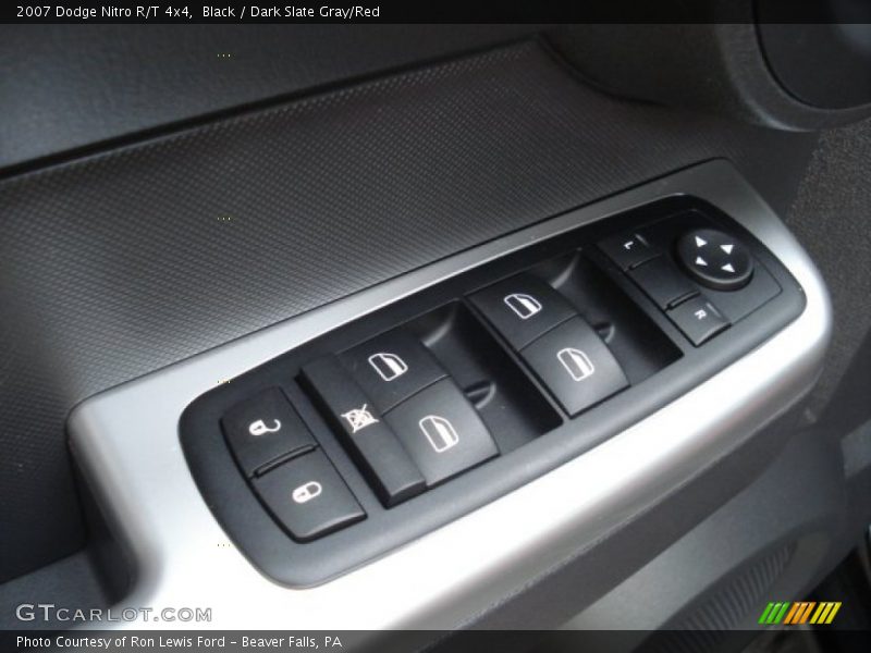 Black / Dark Slate Gray/Red 2007 Dodge Nitro R/T 4x4
