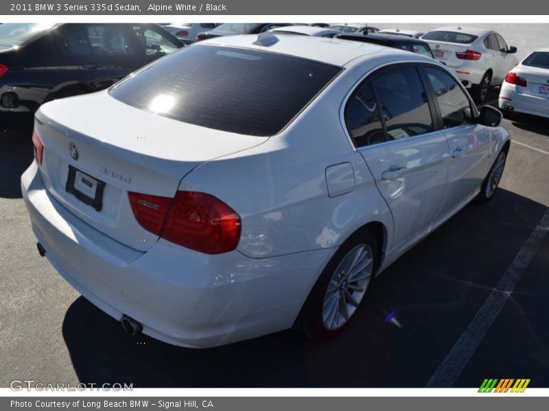 Alpine White / Black 2011 BMW 3 Series 335d Sedan