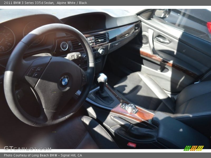 Alpine White / Black 2011 BMW 3 Series 335d Sedan