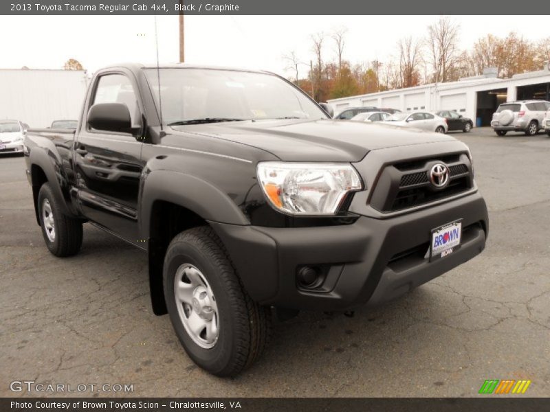 Black / Graphite 2013 Toyota Tacoma Regular Cab 4x4