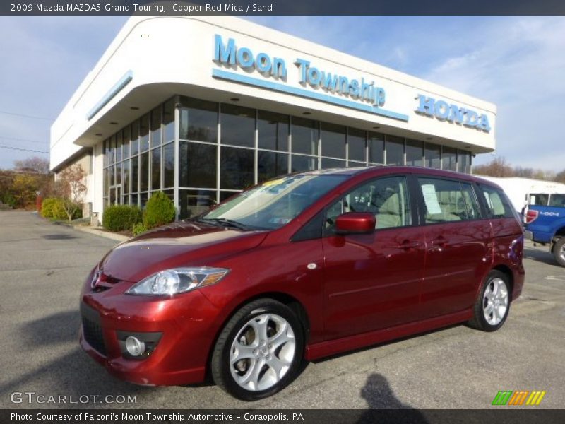 Copper Red Mica / Sand 2009 Mazda MAZDA5 Grand Touring