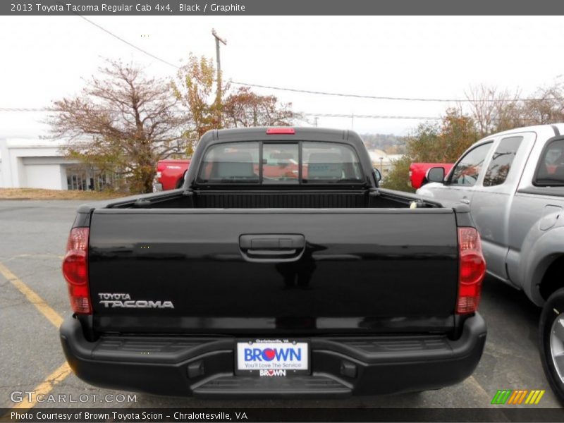 Black / Graphite 2013 Toyota Tacoma Regular Cab 4x4