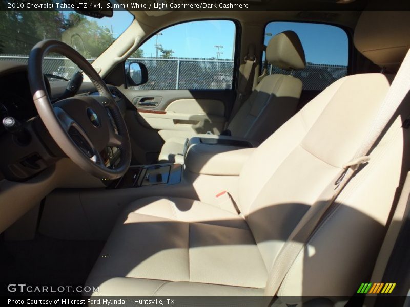 Summit White / Light Cashmere/Dark Cashmere 2010 Chevrolet Tahoe LTZ 4x4
